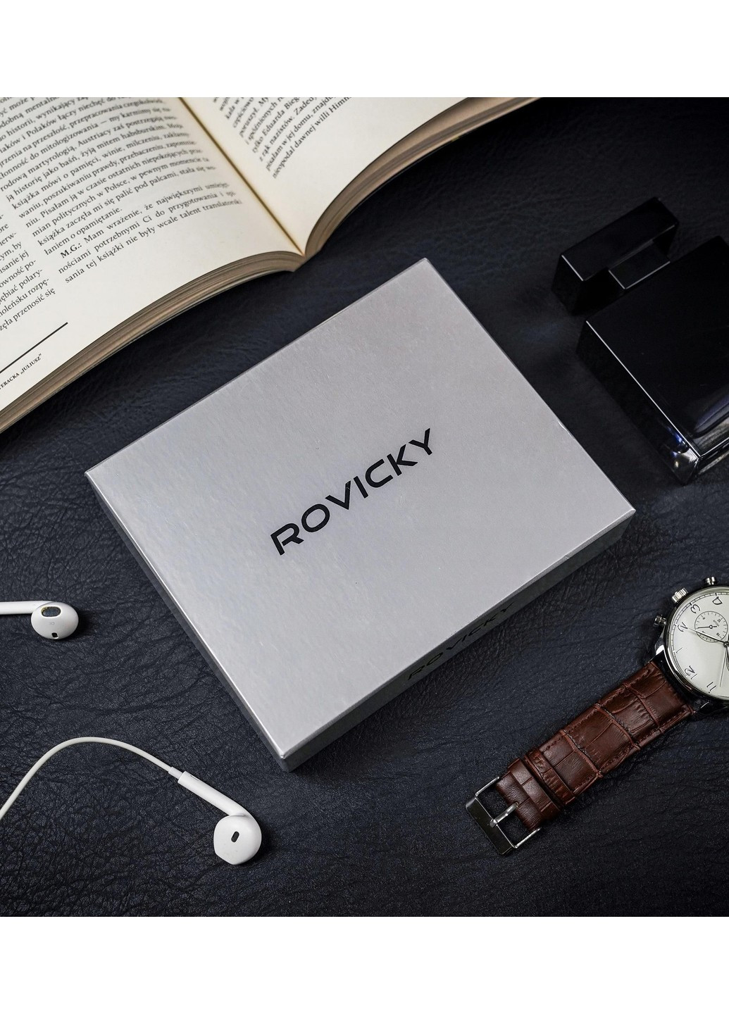 Гаманець чоловічий шкіряний CPR-021-BAR Rovicky (254314692)