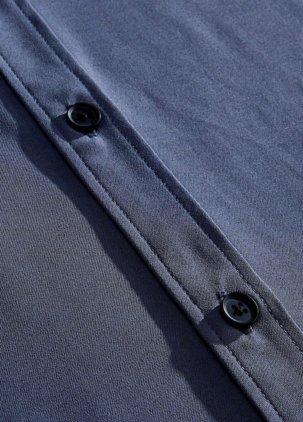 Синій літній комплект (сорочка, шорти) SHEIN