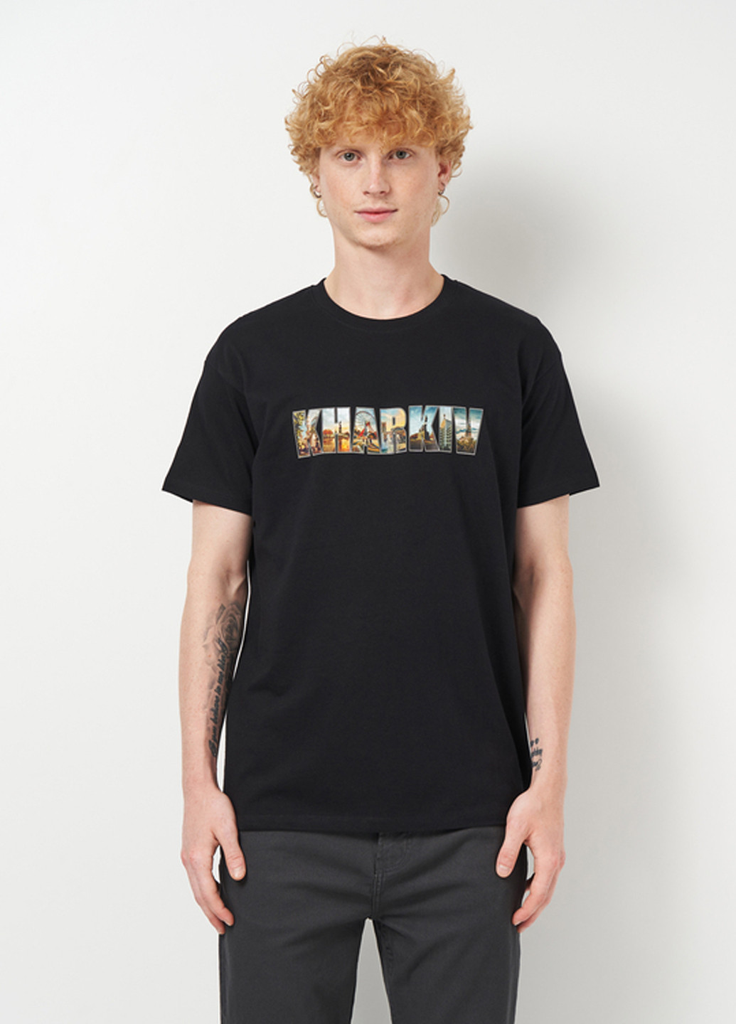 Чорна футболка Sol's Imperial