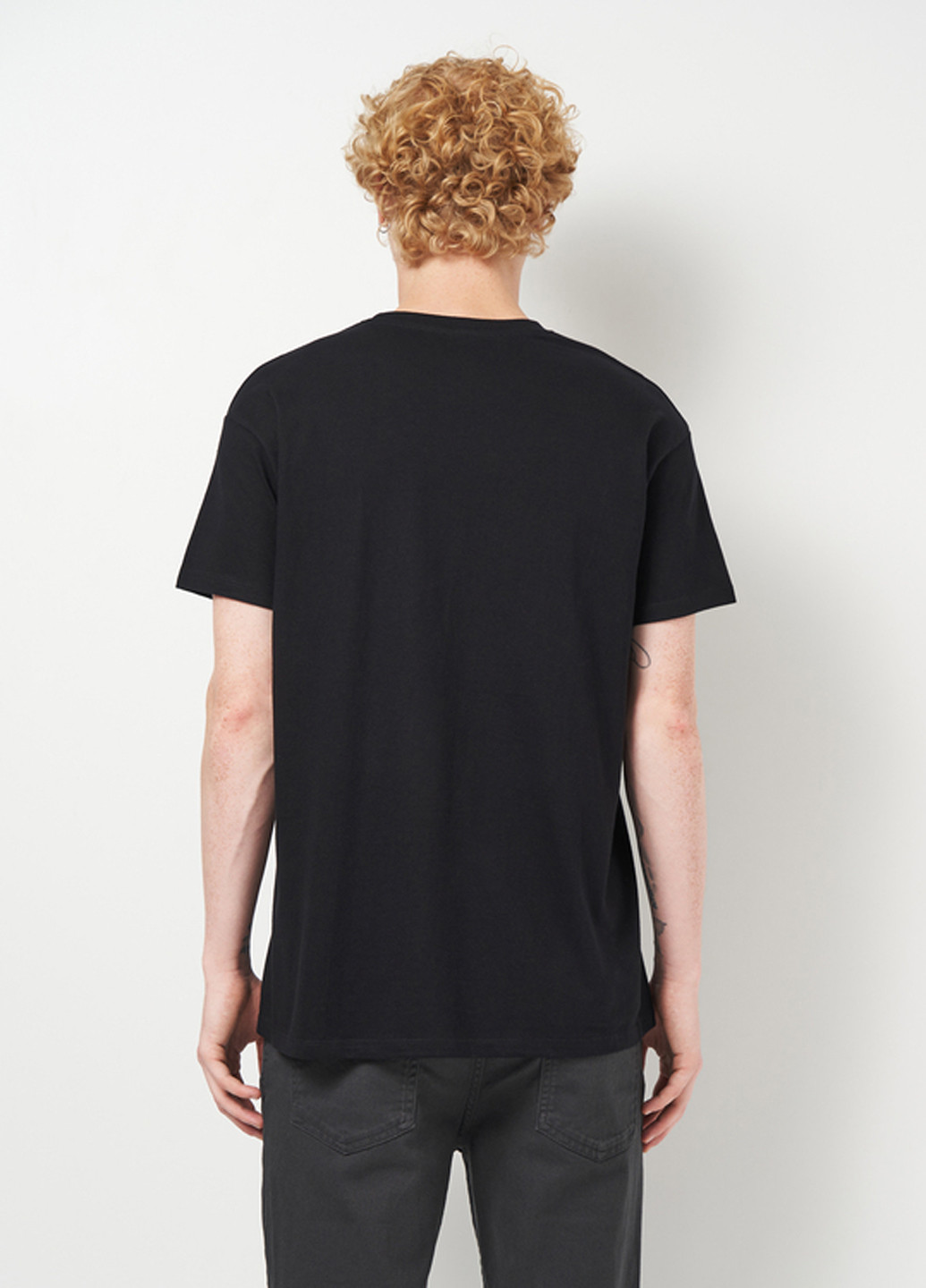 Чорна футболка Sol's Imperial