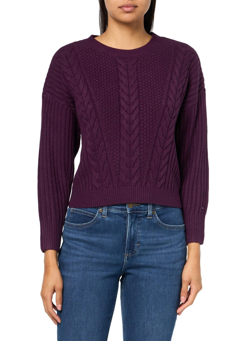 Фіолетовий демісезонний джемпер джемпер Tommy Hilfiger