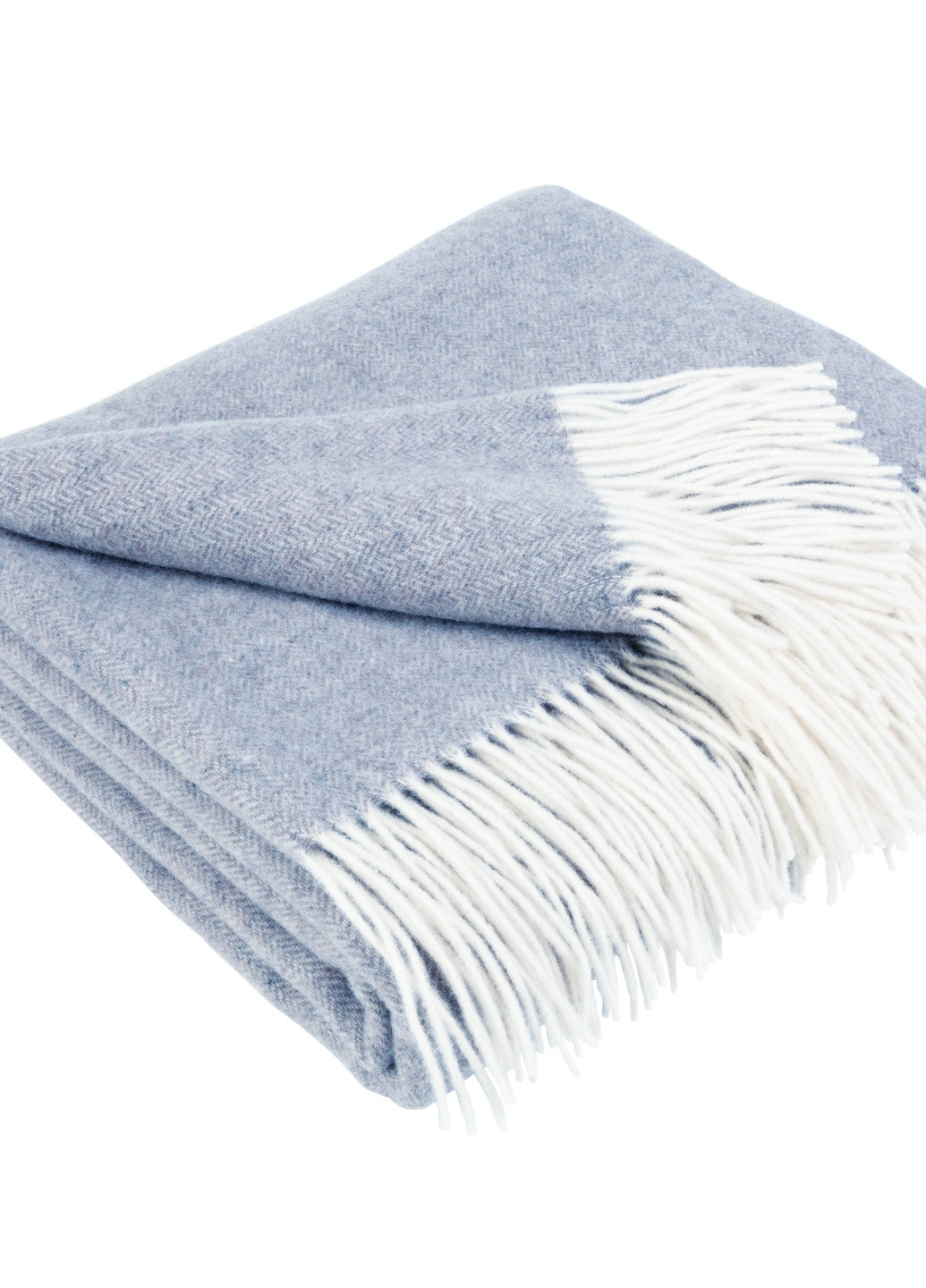 Плед Кашемировй голубой 140 x 200 см Love You (256007297)