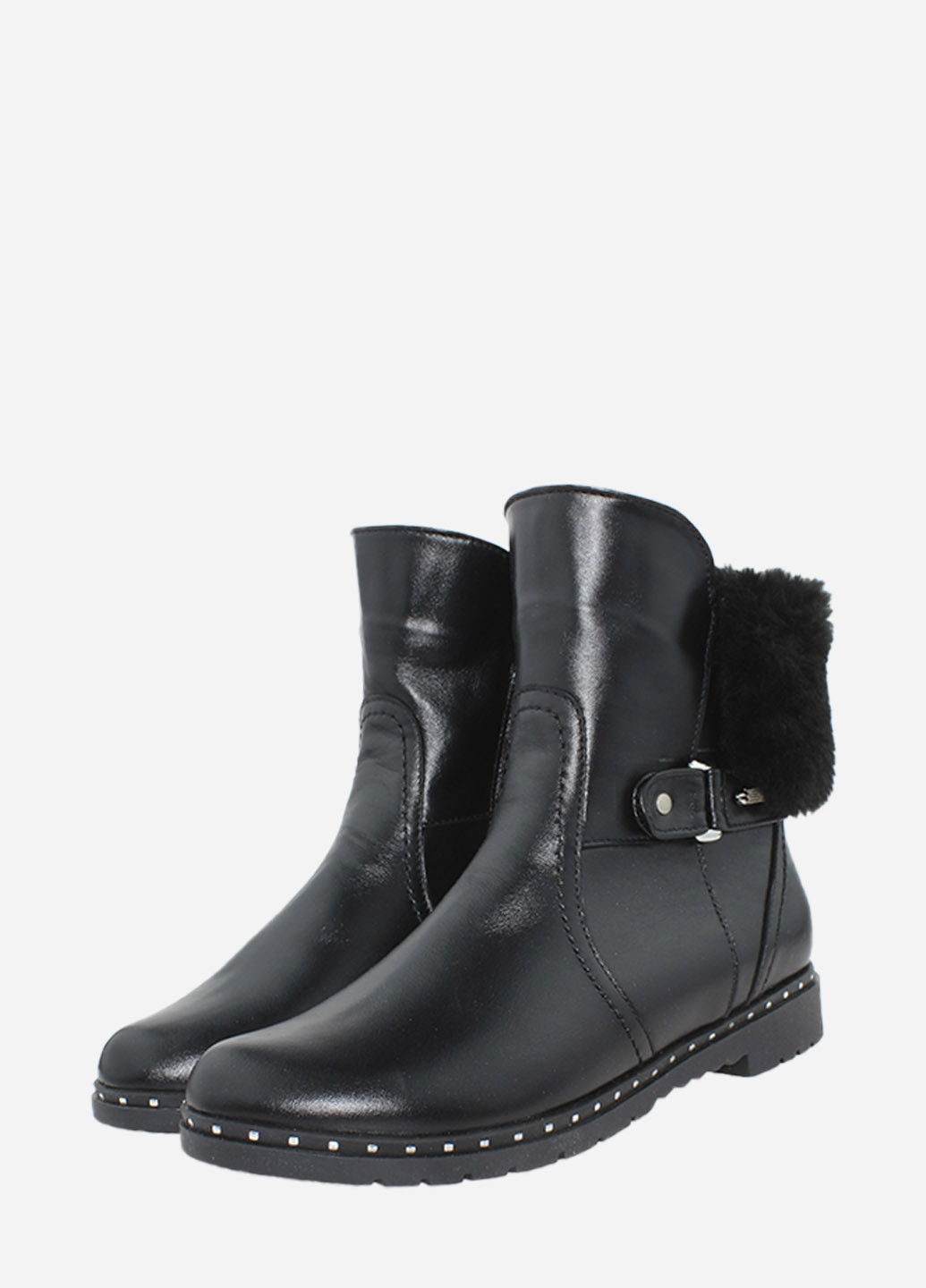 Зимние ботинки p.alina rp113-1 черный Palina