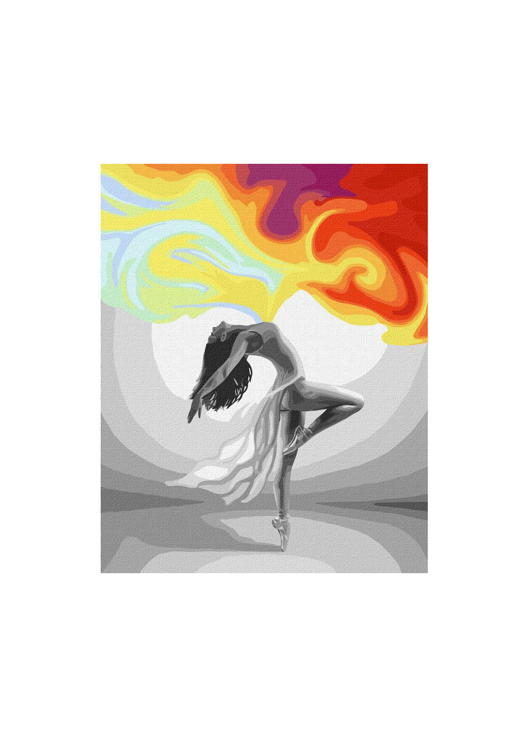 Картина по номерам "Чувственный танец" Ідейка kho4849 (255334872)