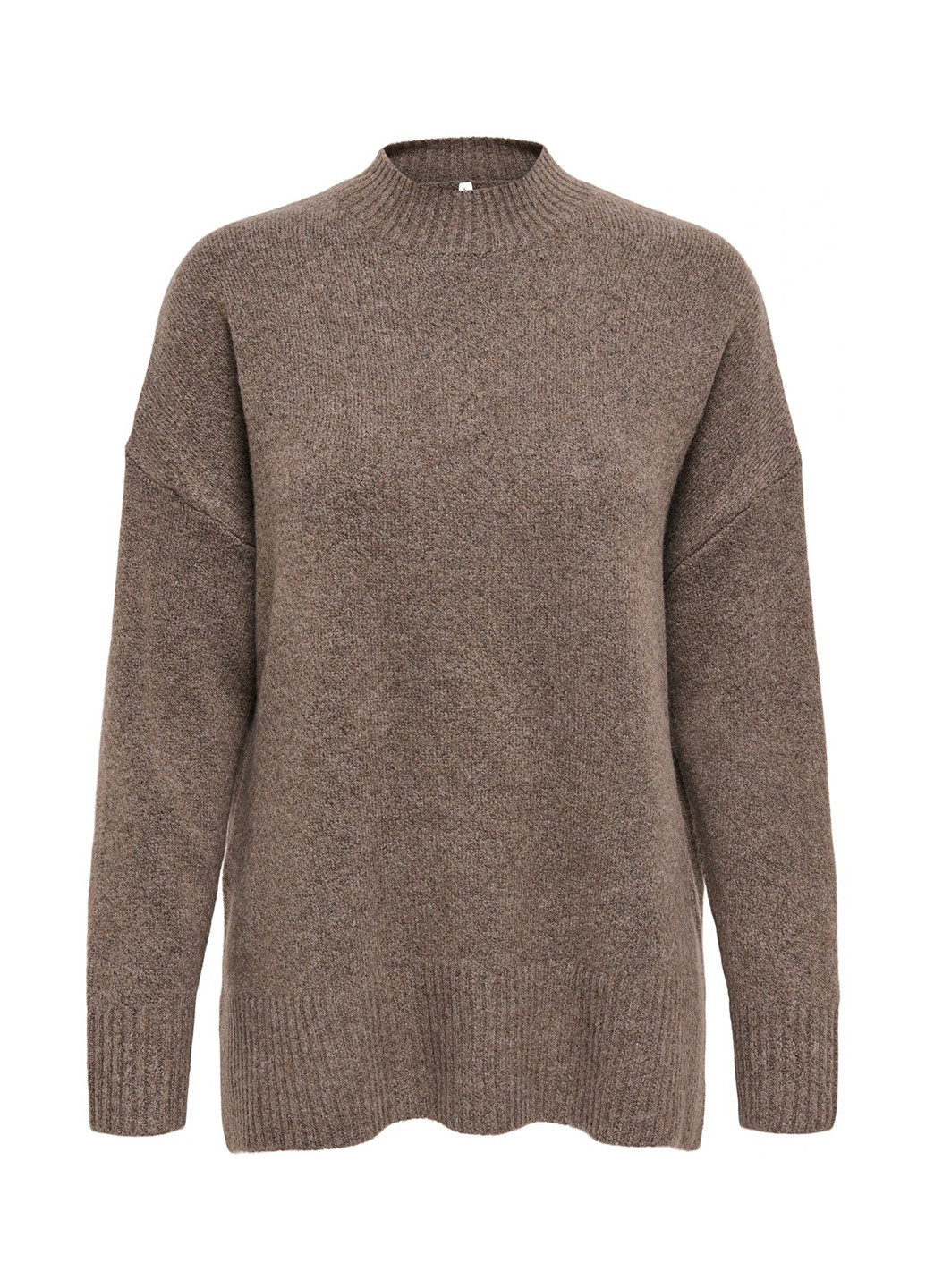 Коричневый зимний свитер Only