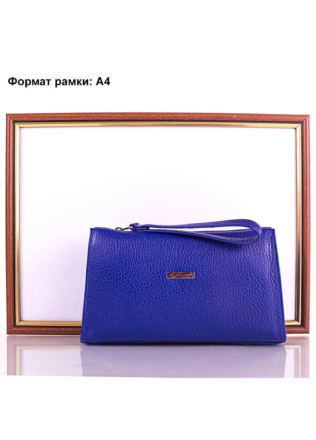 Жіноча шкіряна косметичка (SHI065-6FL) 19,5х11х5,5 см Desisan (253490854)