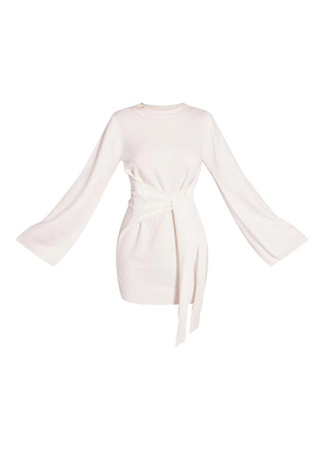 Молочна кежуал cукня сукня светр PrettyLittleThing однотонна