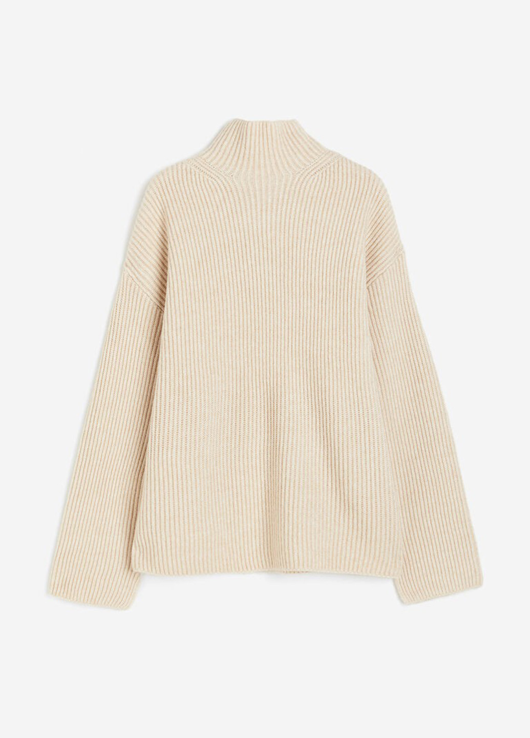 Светло-бежевый демисезонный свитер H&M
