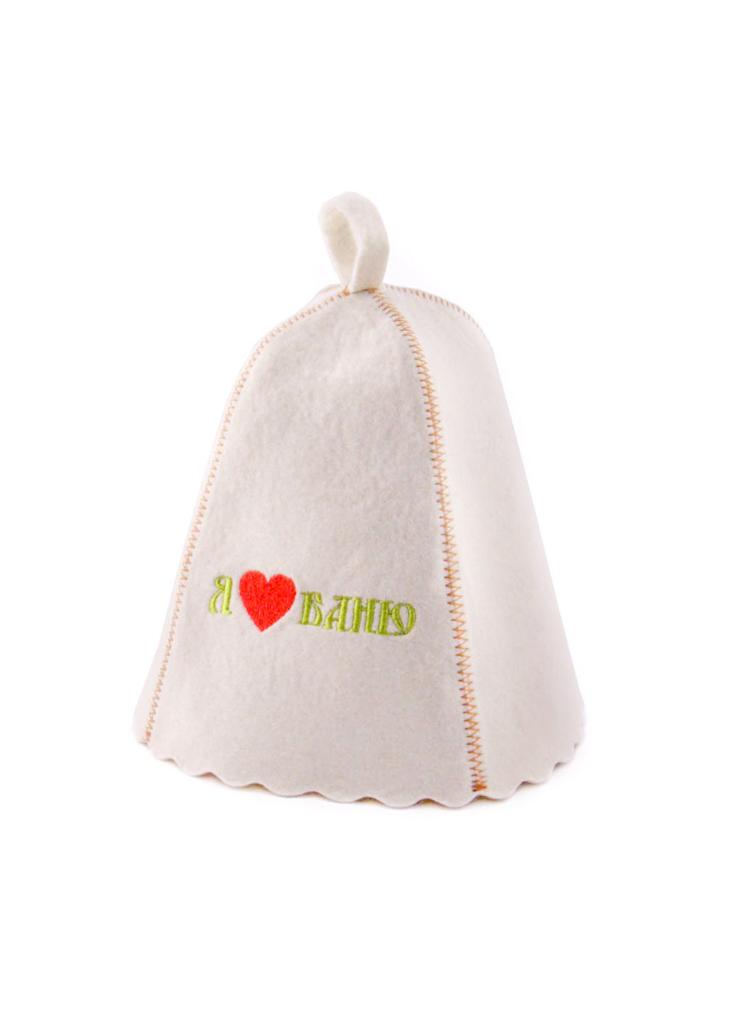 Банная шапка "Я люблю баню" Luxyart (189142675)