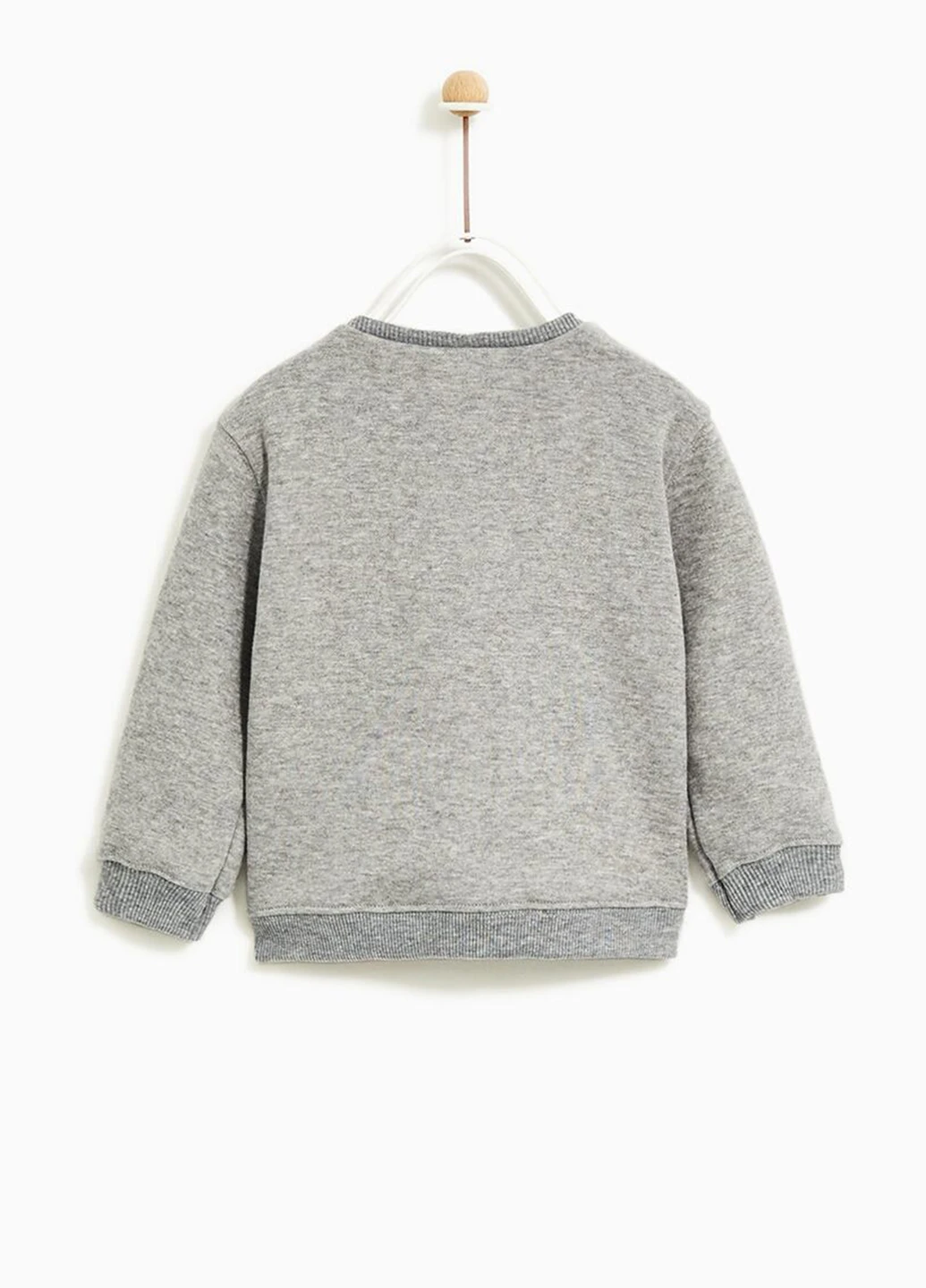 Сіра всесезон піжама (світшот, брюки) лонгслів + брюки Zara