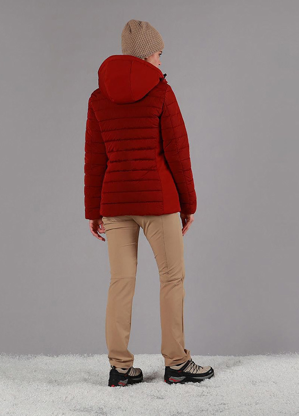 Вишнева демісезонна куртка CMP