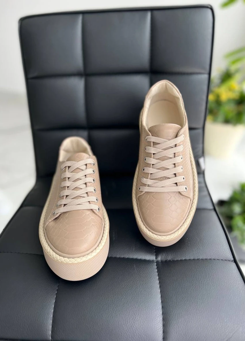 Бежеві кеди shoesband Brand
