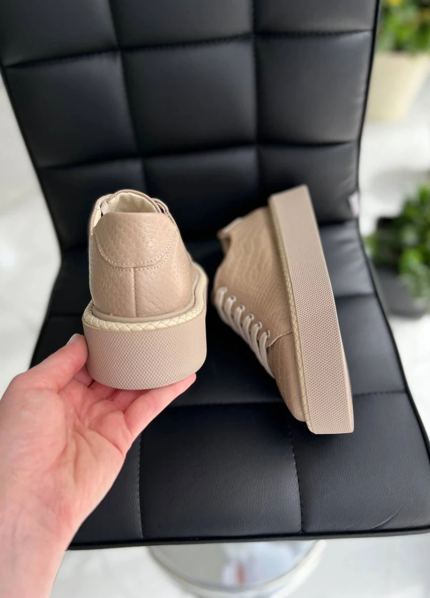 Бежеві кеди shoesband Brand
