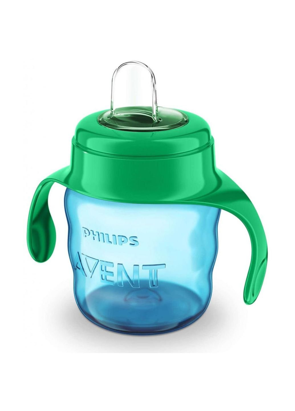 Поильник-непроливайка з м'яким носиком 200 мл блакитний 6 міс+ Philips Avent (252244206)