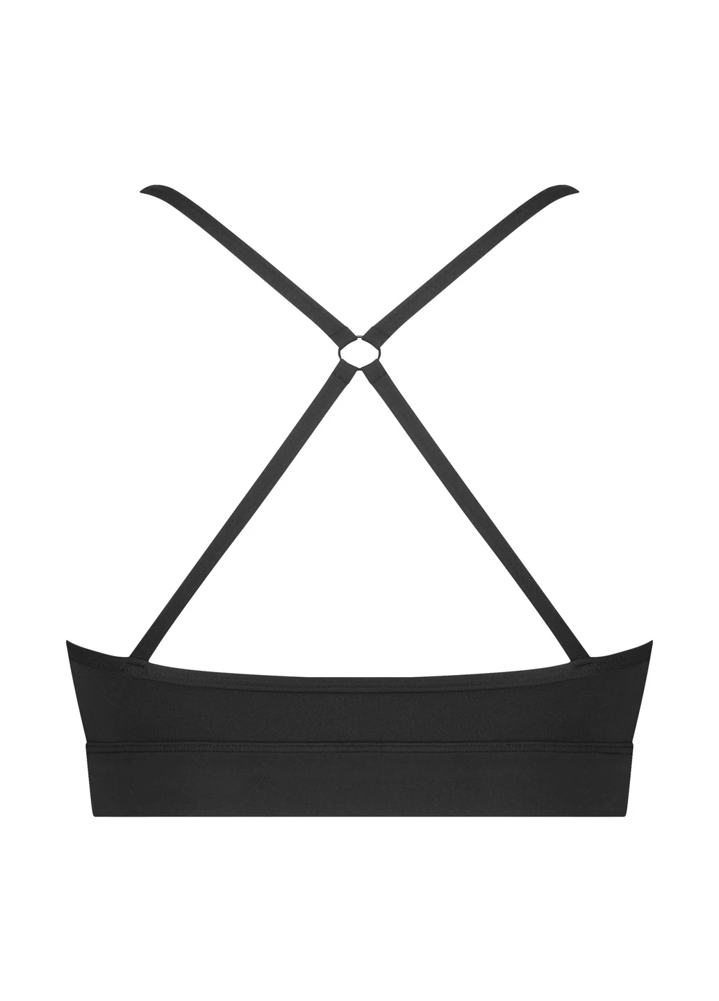 Чорний топ бюстгальтер Hunkemoller без кісточок поліамід