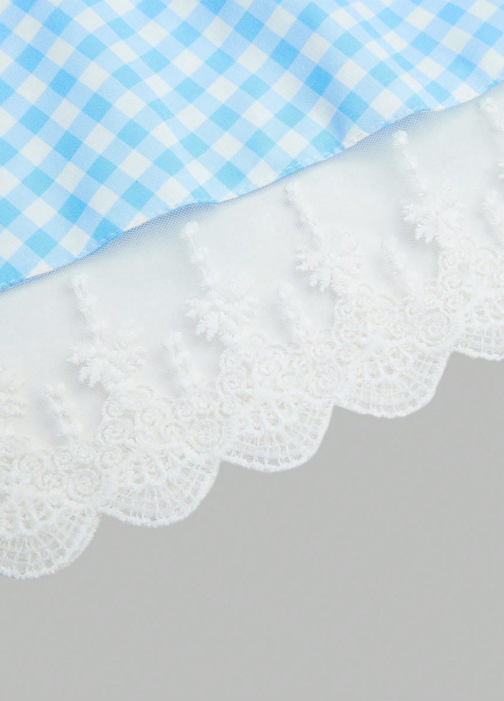 Синя кежуал сукня а-силует SHEIN в клітинку