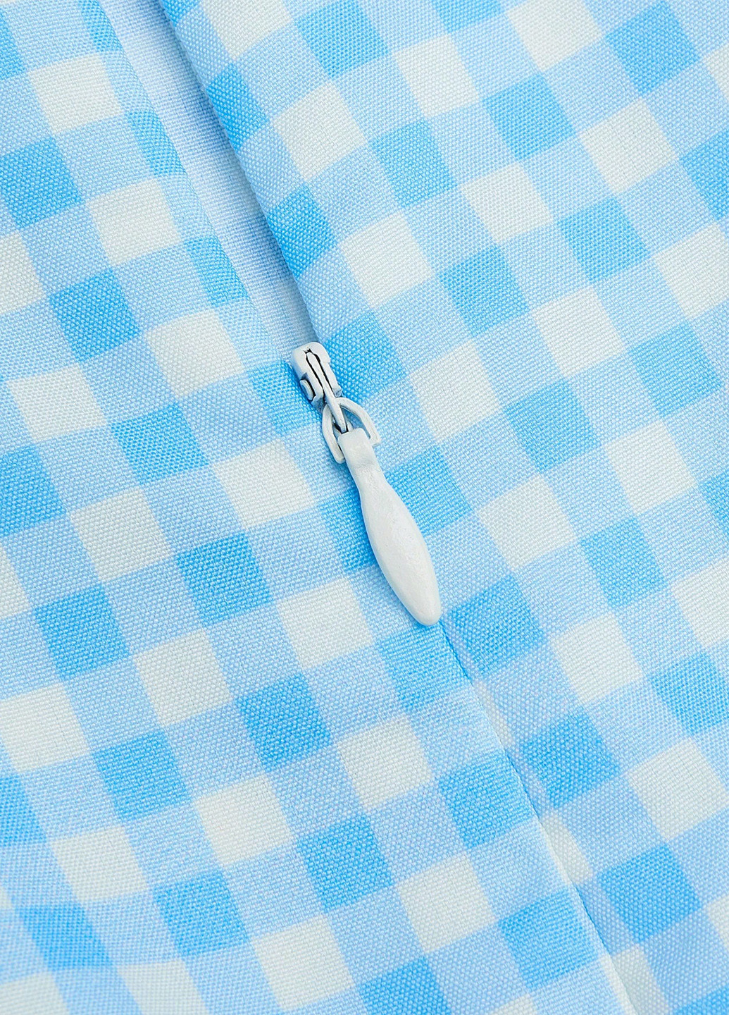 Синя кежуал сукня а-силует SHEIN в клітинку