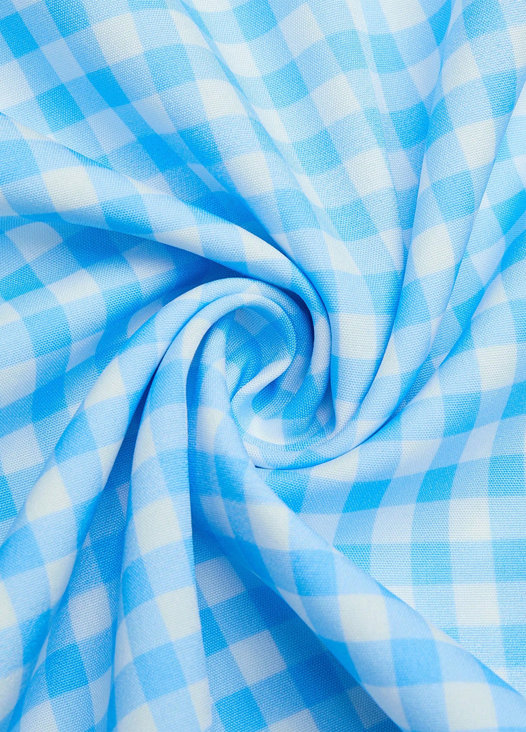 Синя кежуал сукня а-силует SHEIN в клітинку