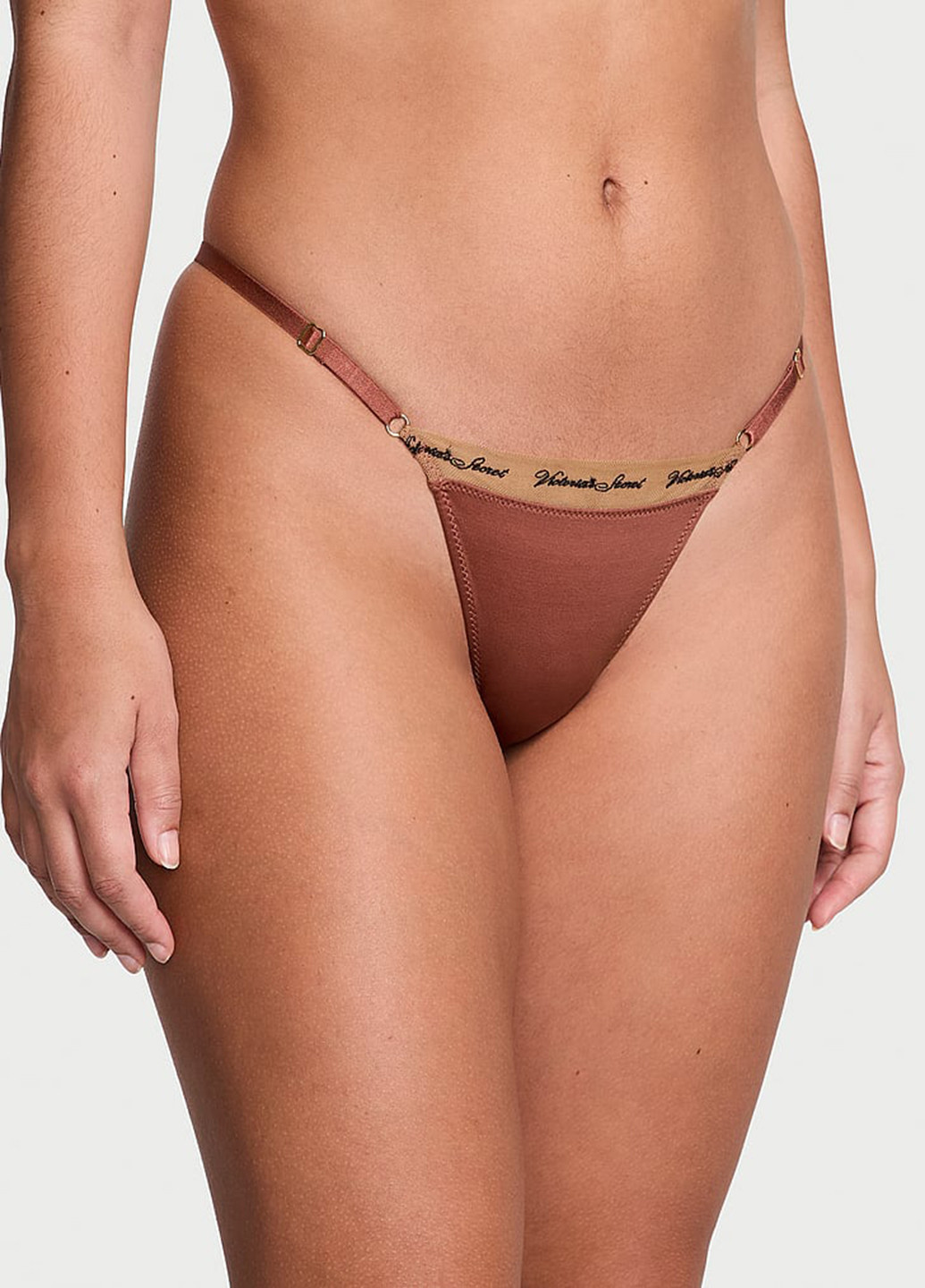 Коричневый демисезонный комплект (бюстгальтер, трусики) Victoria's Secret