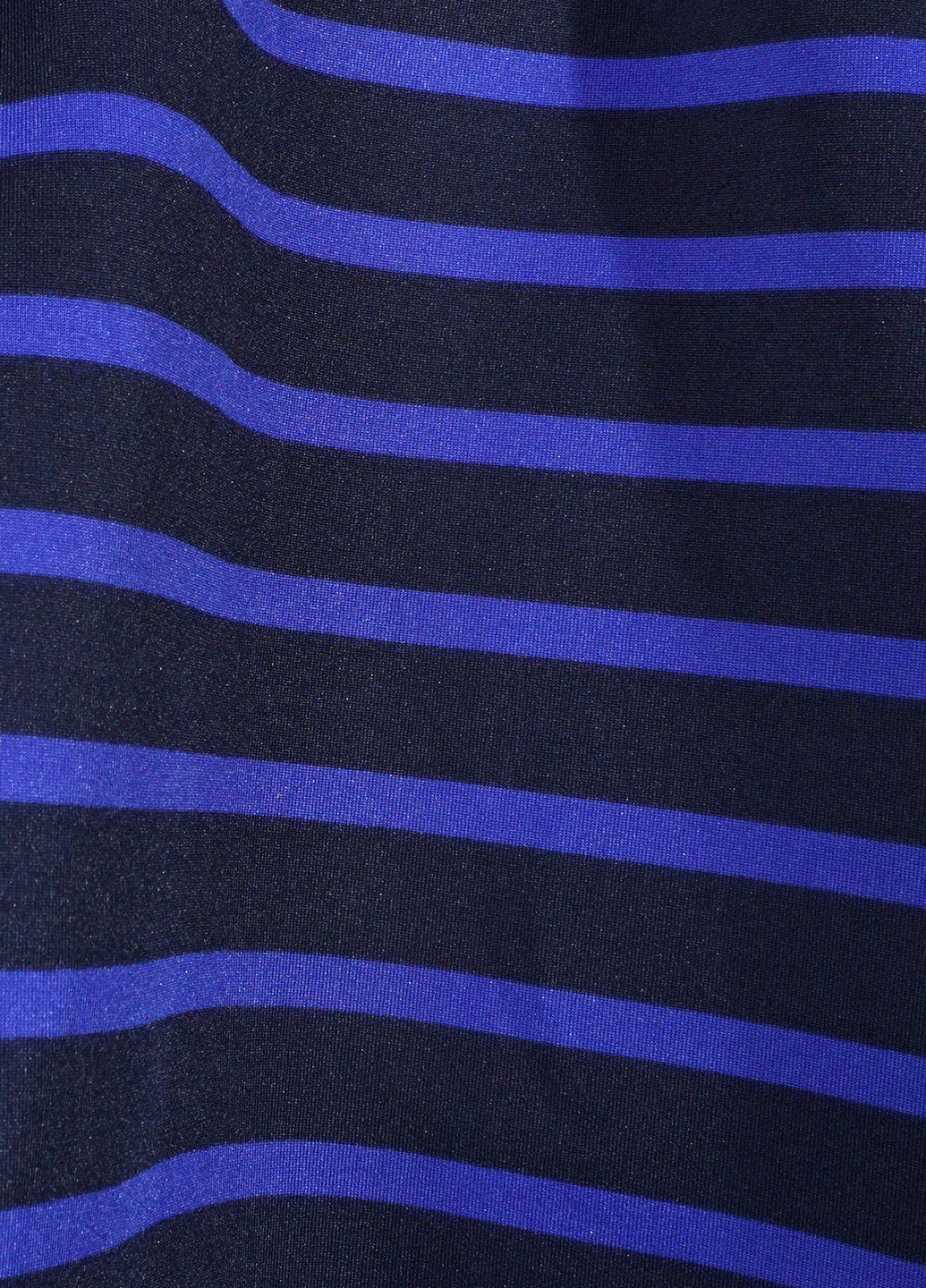 Темно-синяя кэжуал в полоску юбка Tom Tailor клешированная