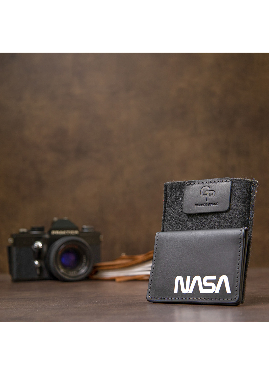 Кожаная обложка для документов 10х7х0,5 см Grande Pelle (252416109)