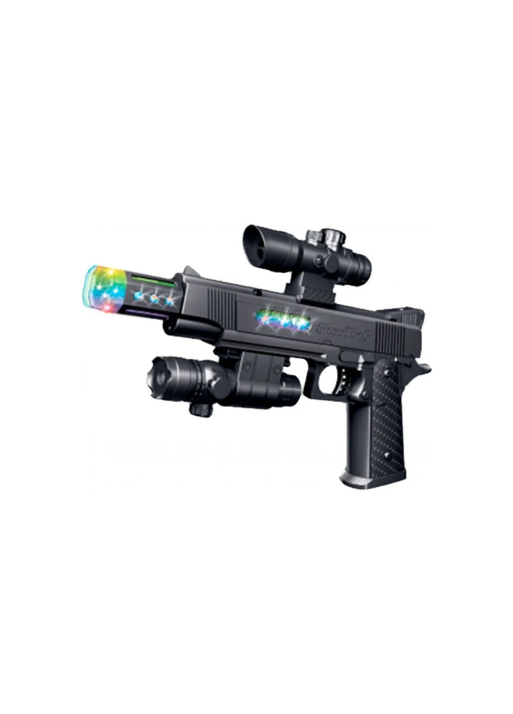 Іграшкова зброя Пістолет світло-звуковий Colt 1911, чорний (828B) Zipp Toys (254075216)