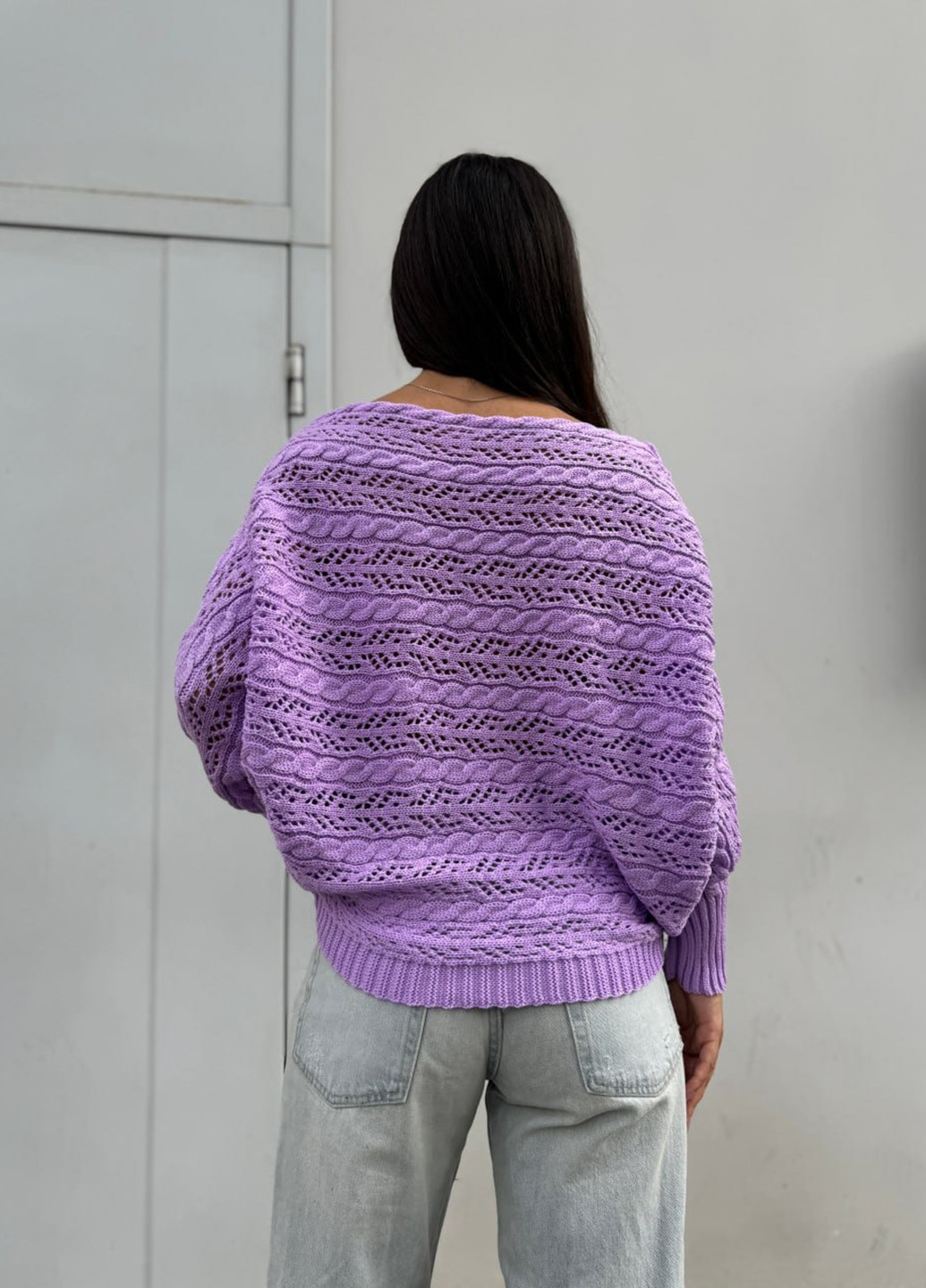 Сиреневый демисезонный джемпер джемпер No Brand