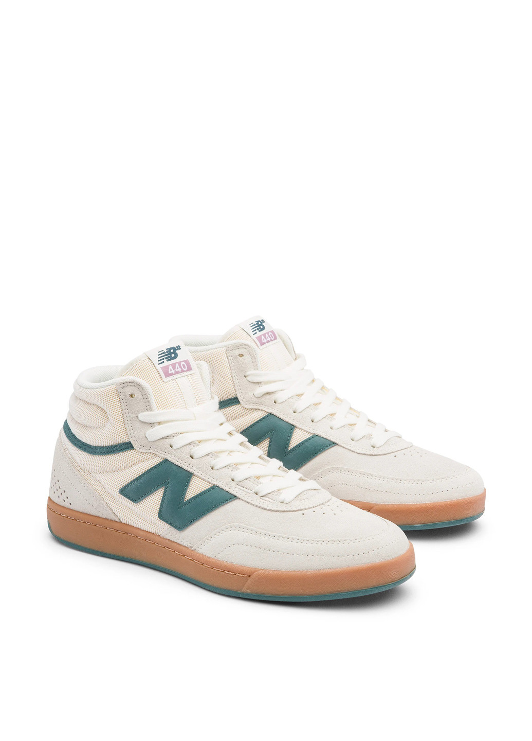 Молочные всесезонные кроссовки New Balance