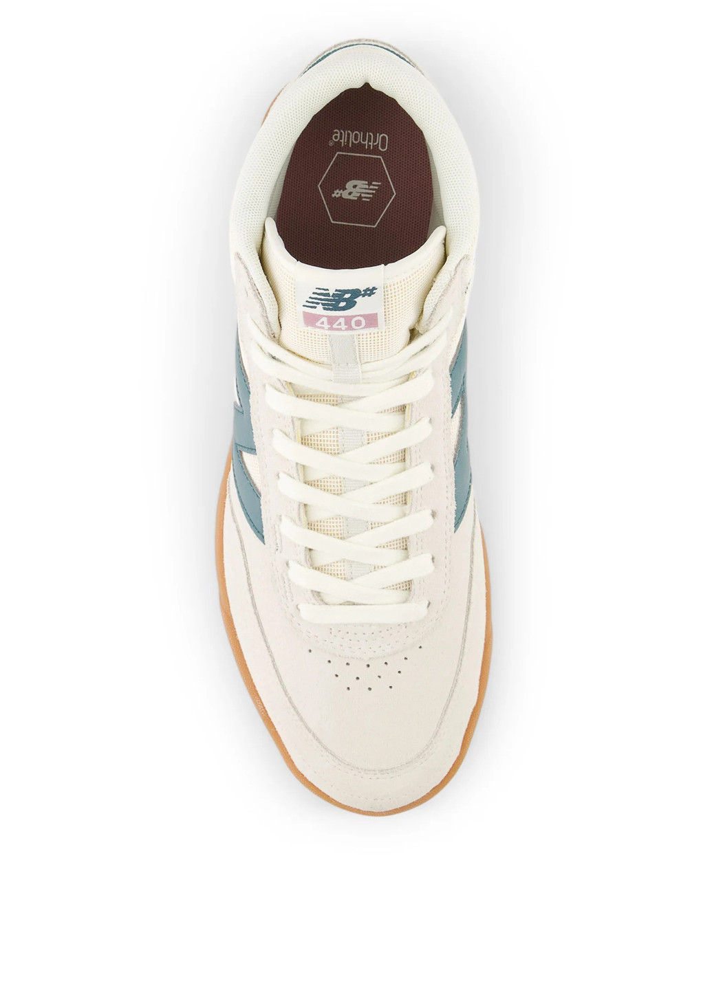 Молочные всесезонные кроссовки New Balance