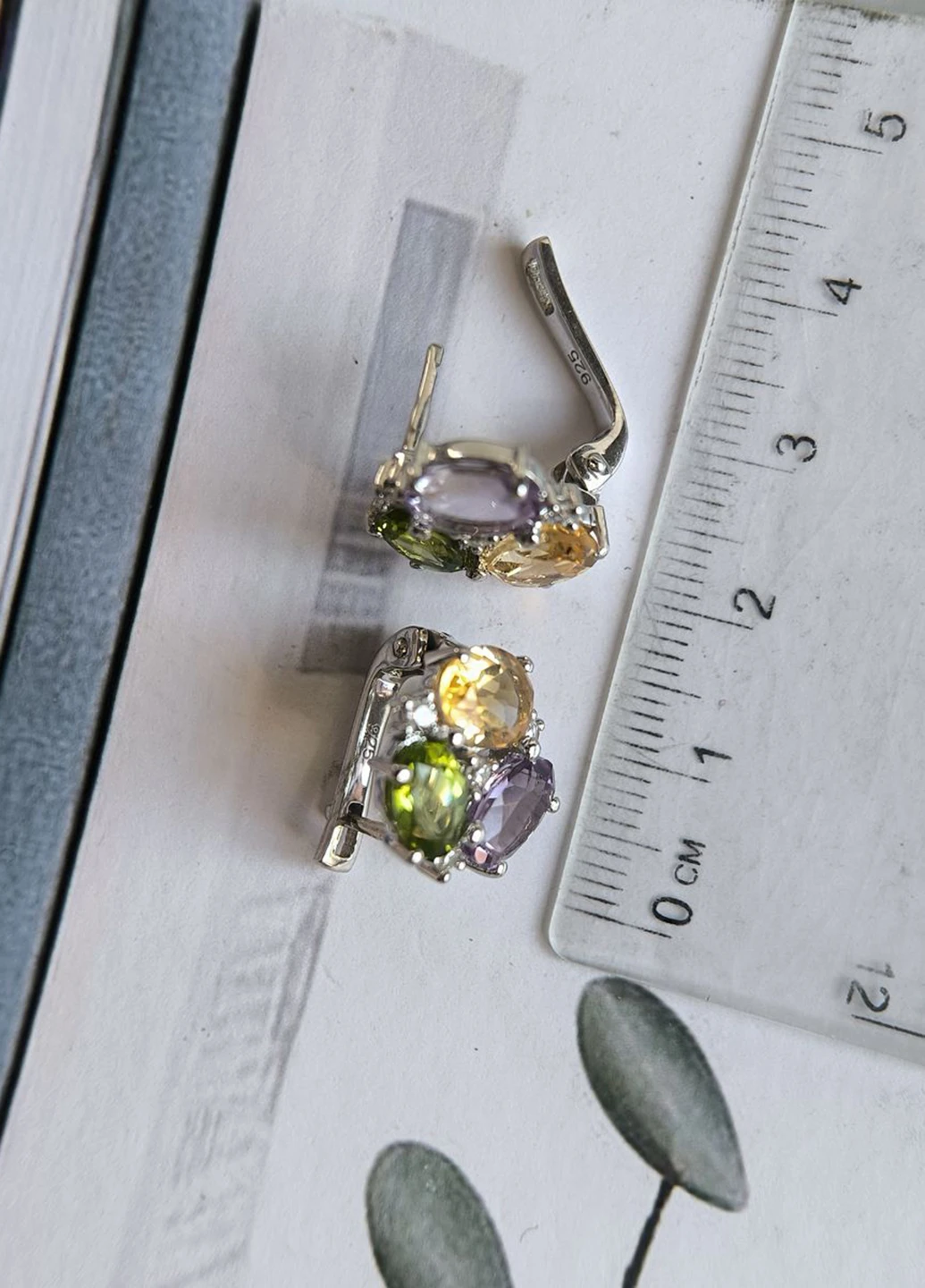 Серьги Silver Flame (353782396)