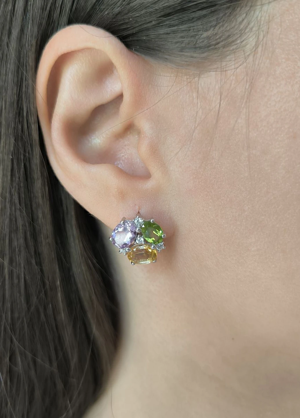 Серьги Silver Flame (353782396)