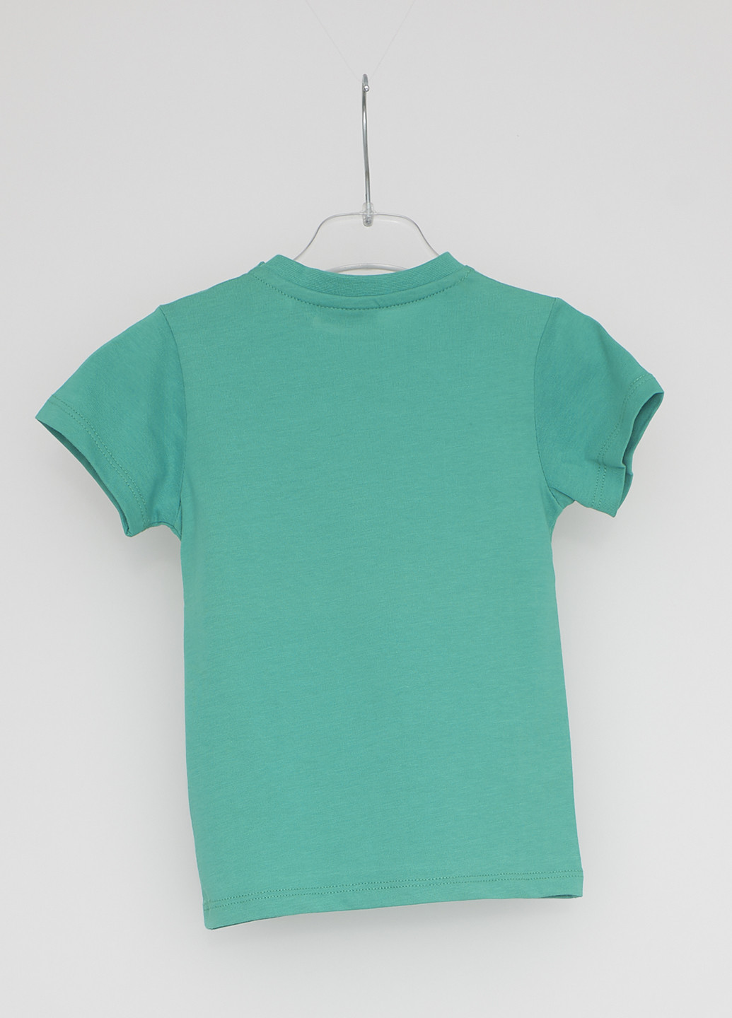 Зеленая летняя футболка с коротким рукавом Mexx
