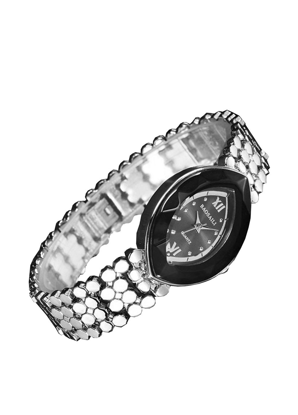 Часы Baosaili однотонные серебряные