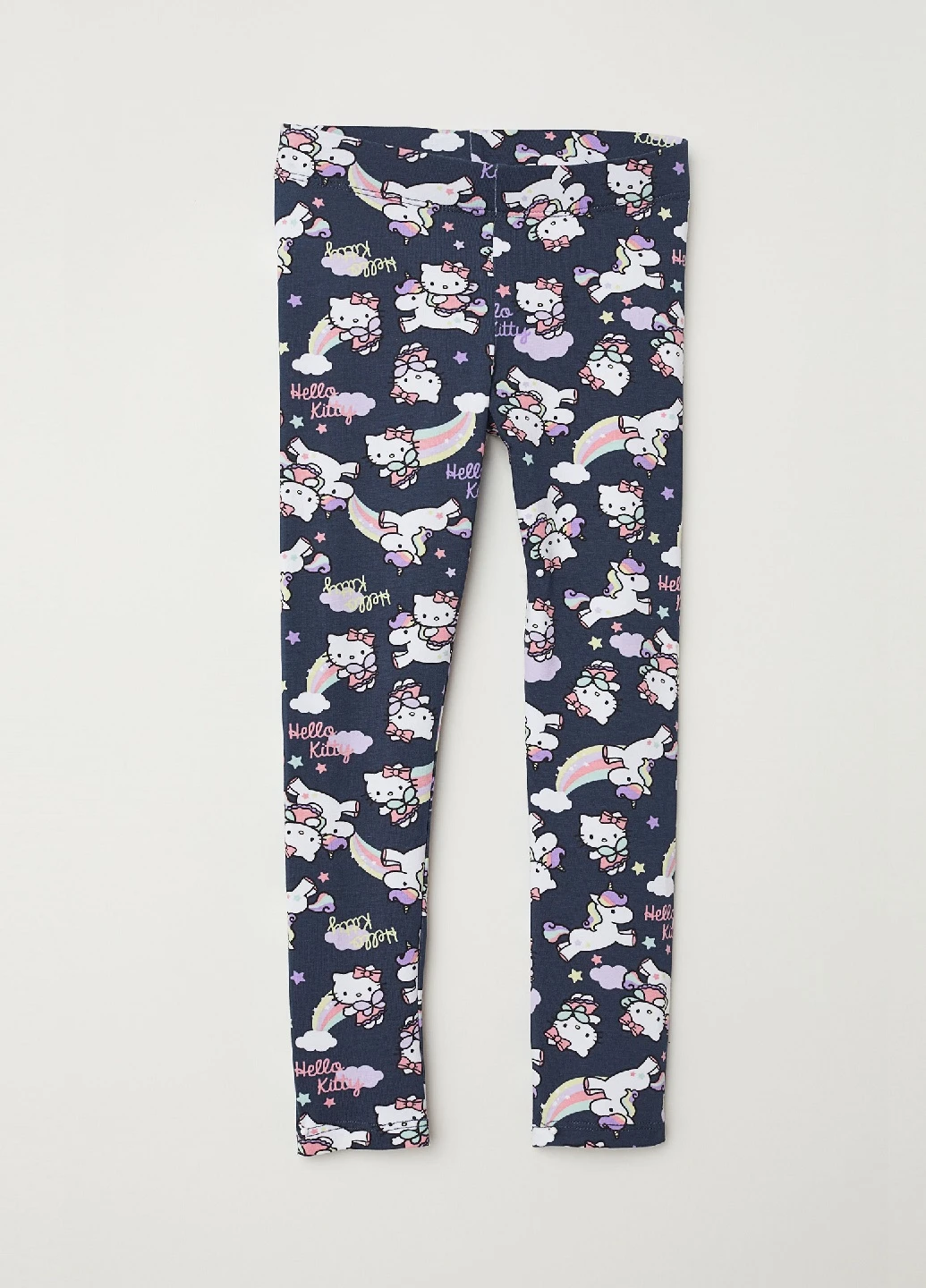Темно-синие демисезонные леггинсы H&M