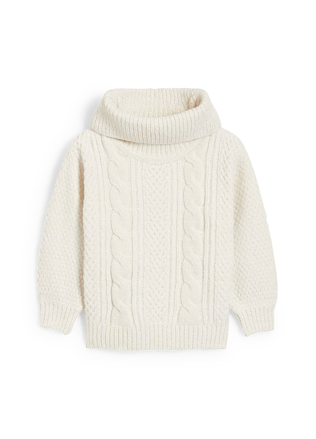 Кремовий зимовий светр C&A