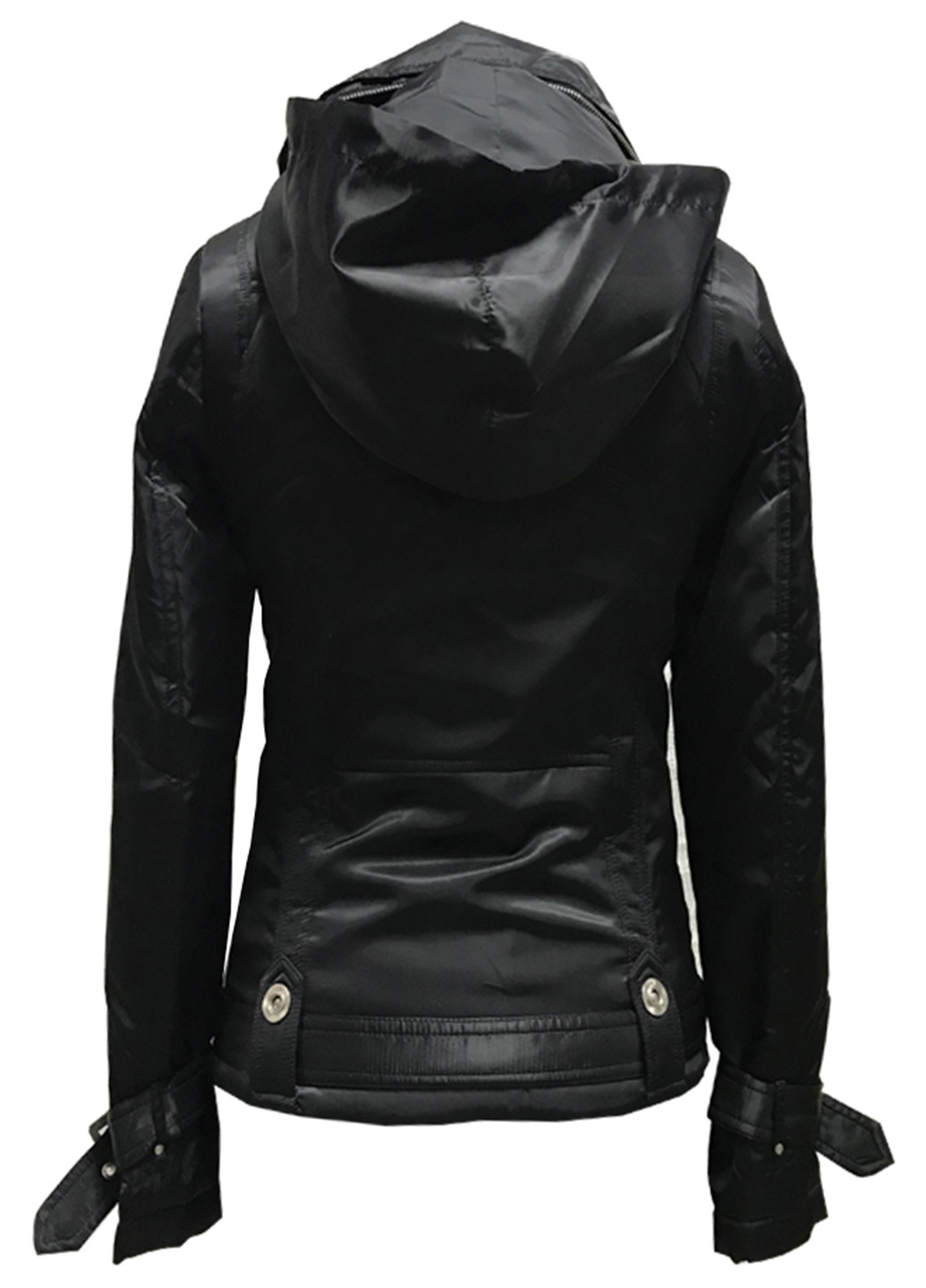 Черная демисезонная куртка L&P
