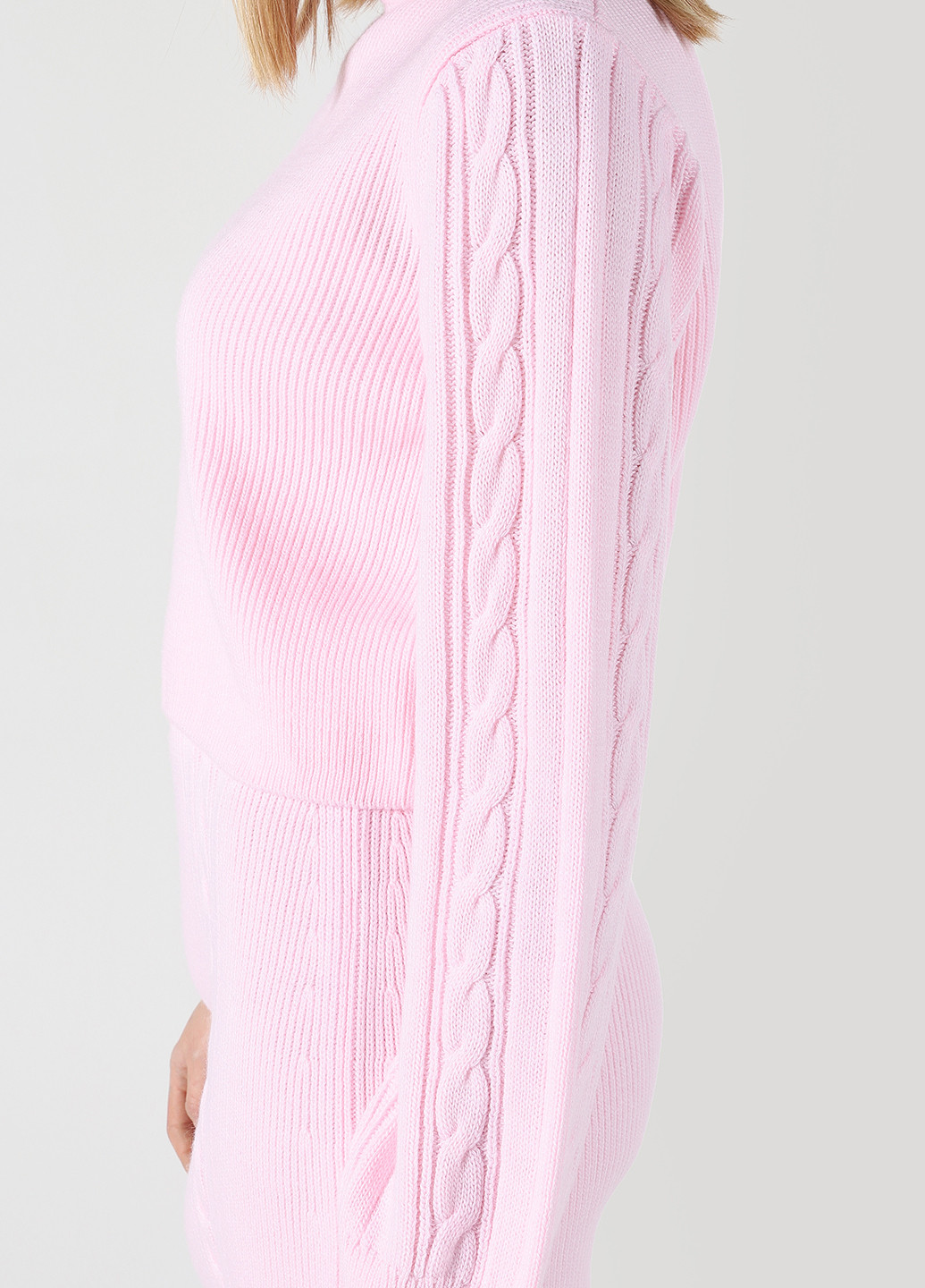 Світло-рожевий демісезонний светр Colin's