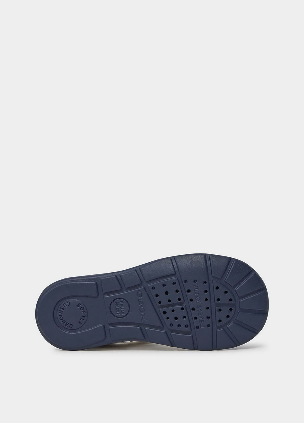 Белые кэжуал сандалии Geox на липучке