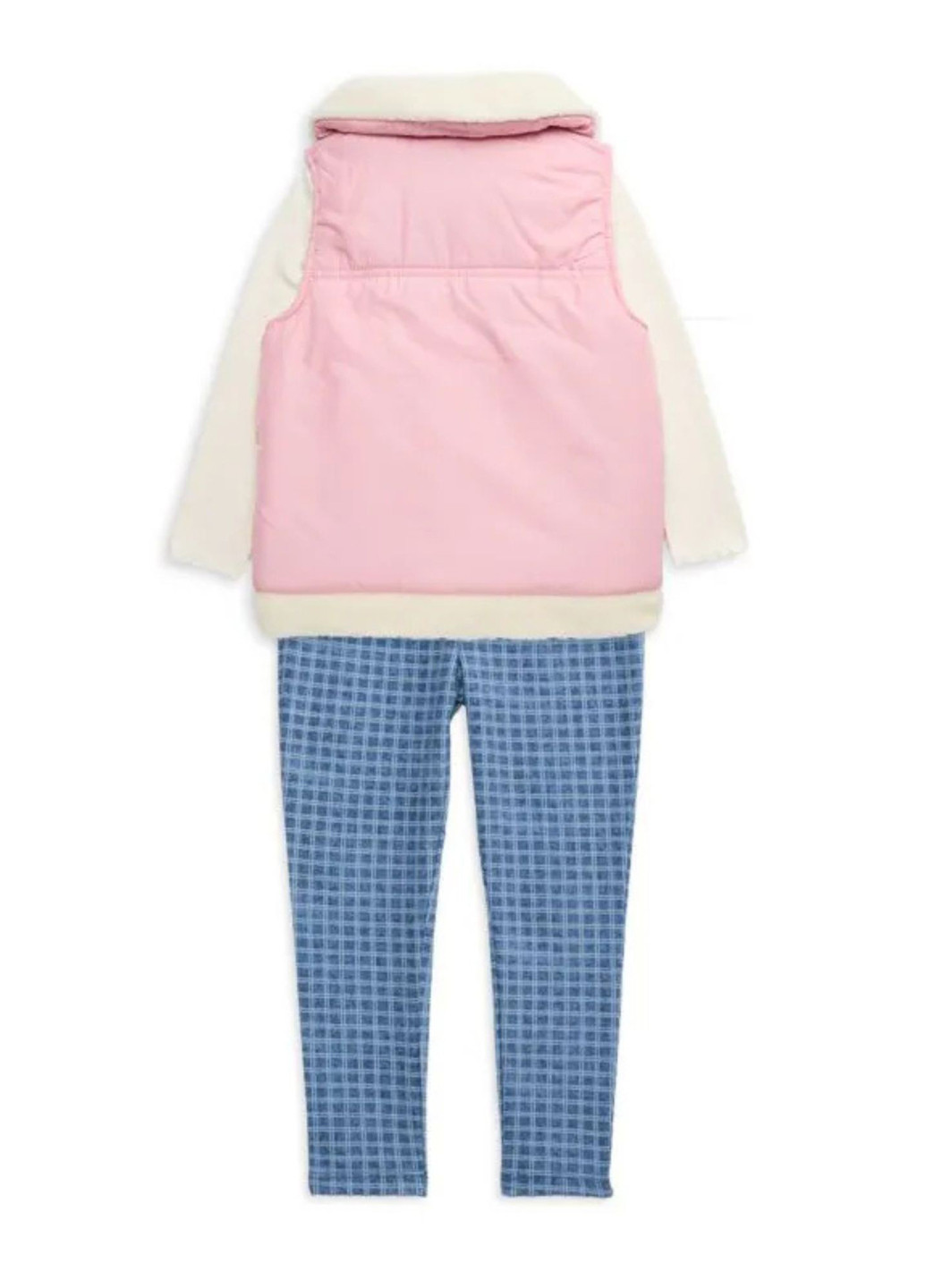 Комбинированный демисезонный комплект (лонгслив, жилет, леггинсы) Tommy Hilfiger