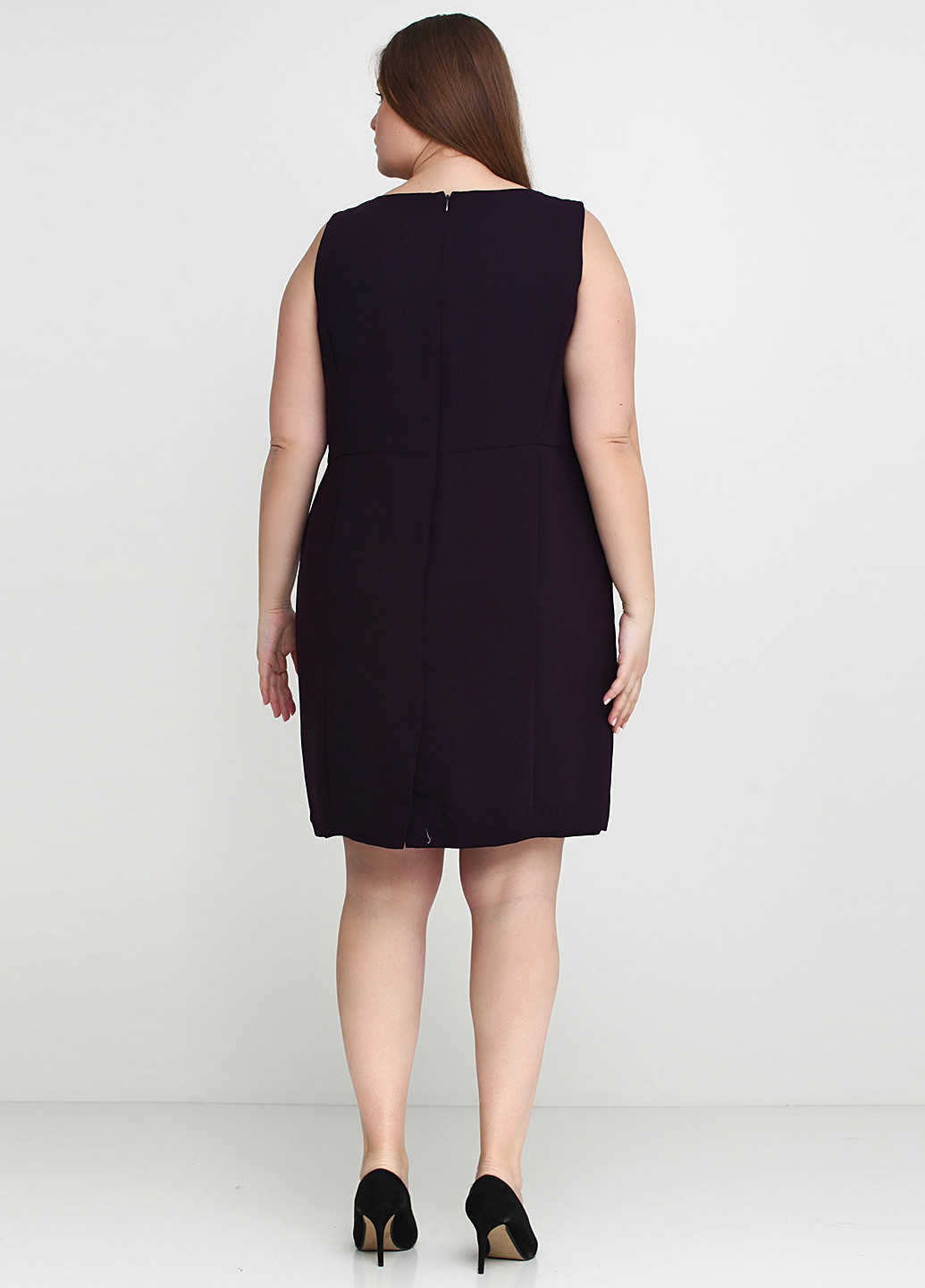 Светло-фиолетовое кэжуал платье Talbots однотонное