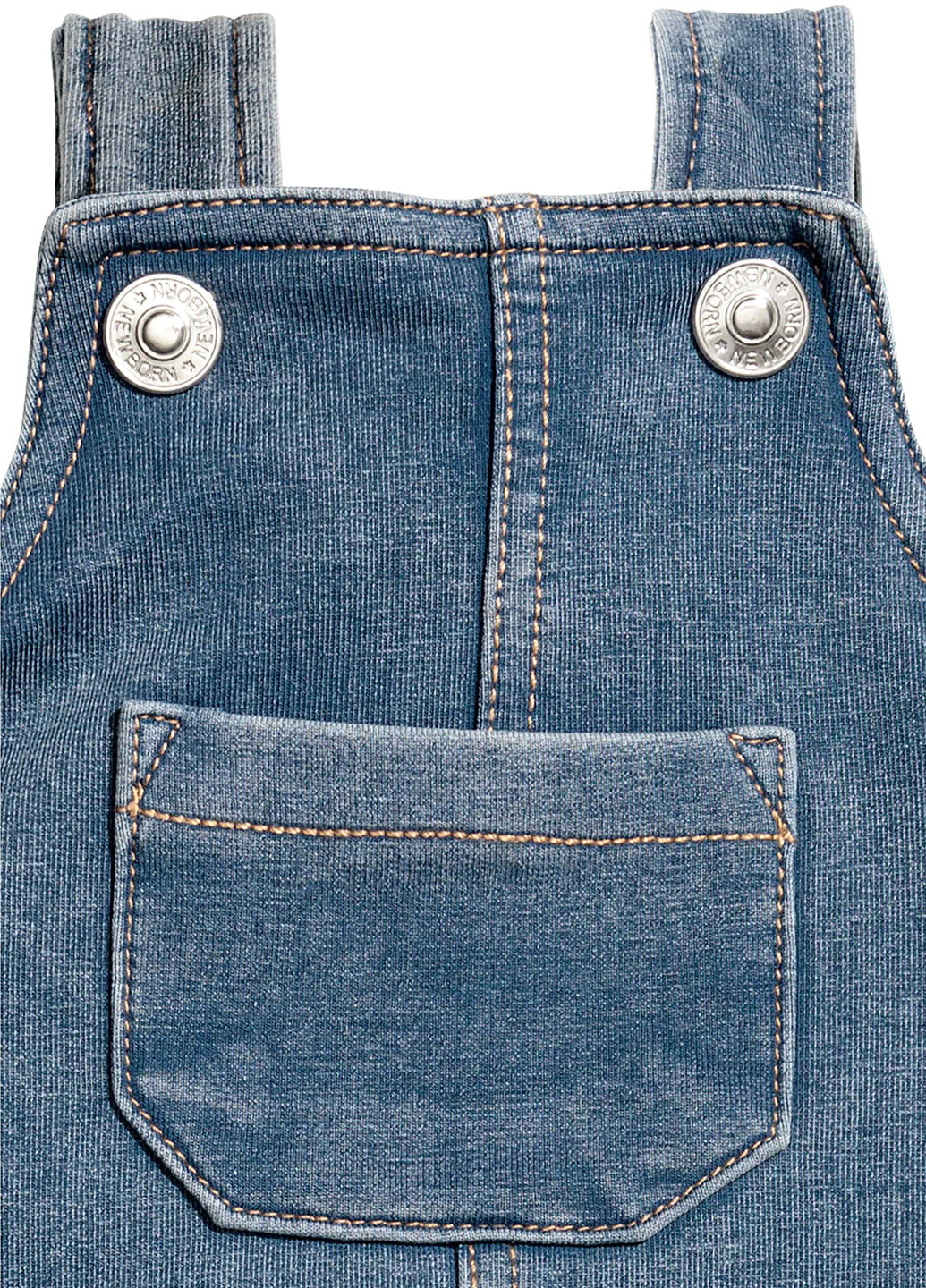 Комбинезон H&M комбинезон-брюки джинсовый кэжуал