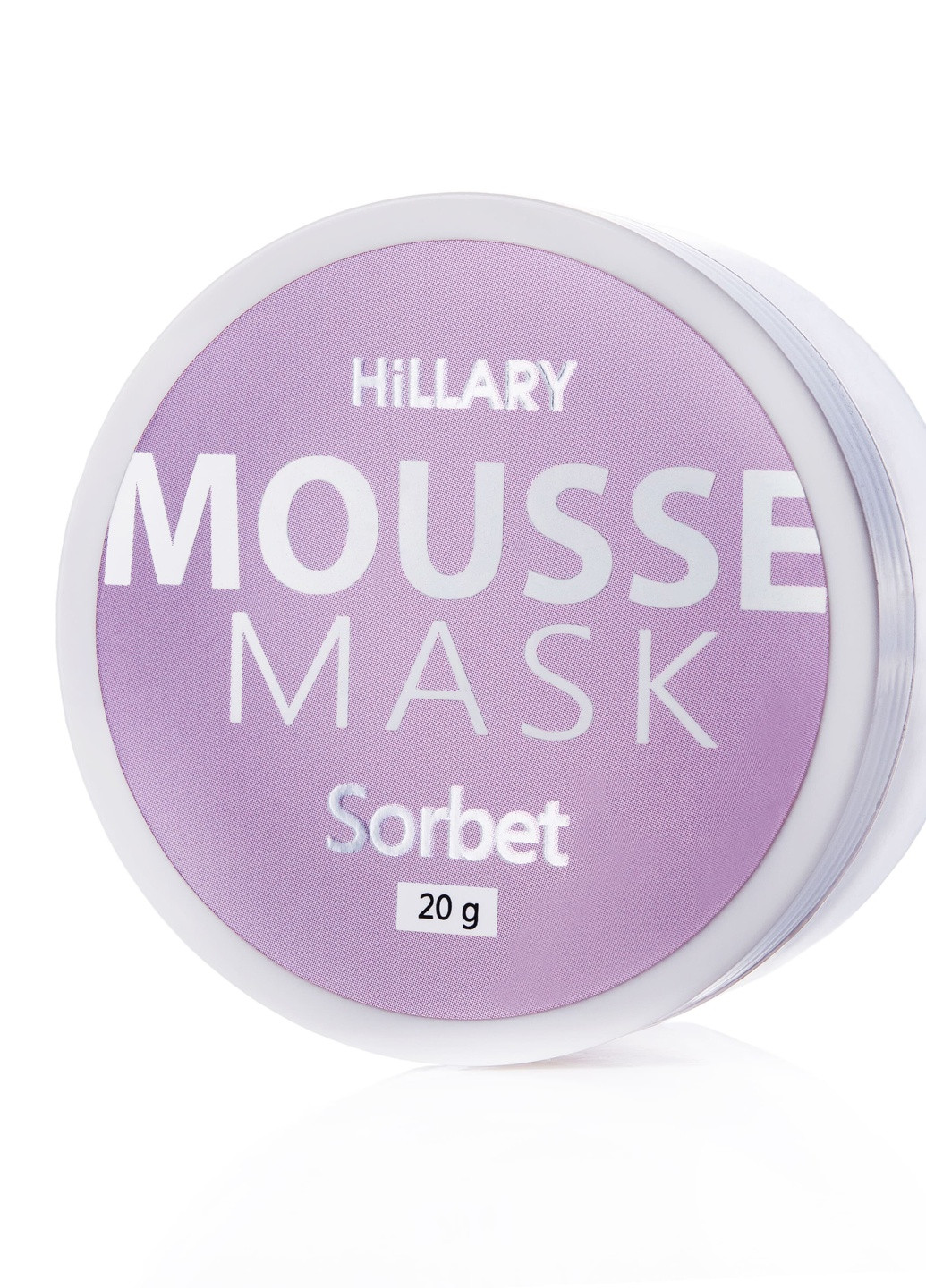 Мус-маска для обличчя пом'якшуюча MOUSSE MASK Sorbet, 20 г Hillary (252649965)
