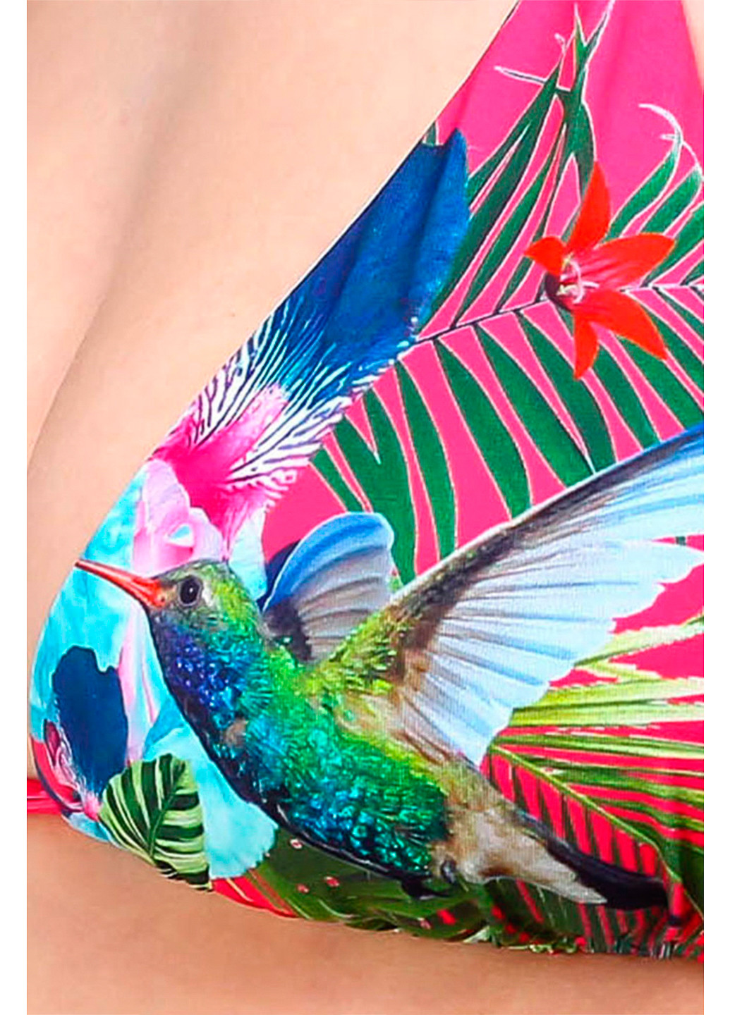 Рожевий літній купальник EA7