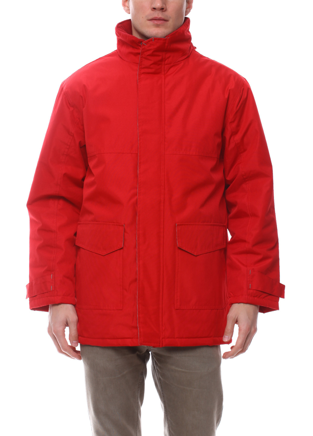 Красная демисезонная куртка Sol's