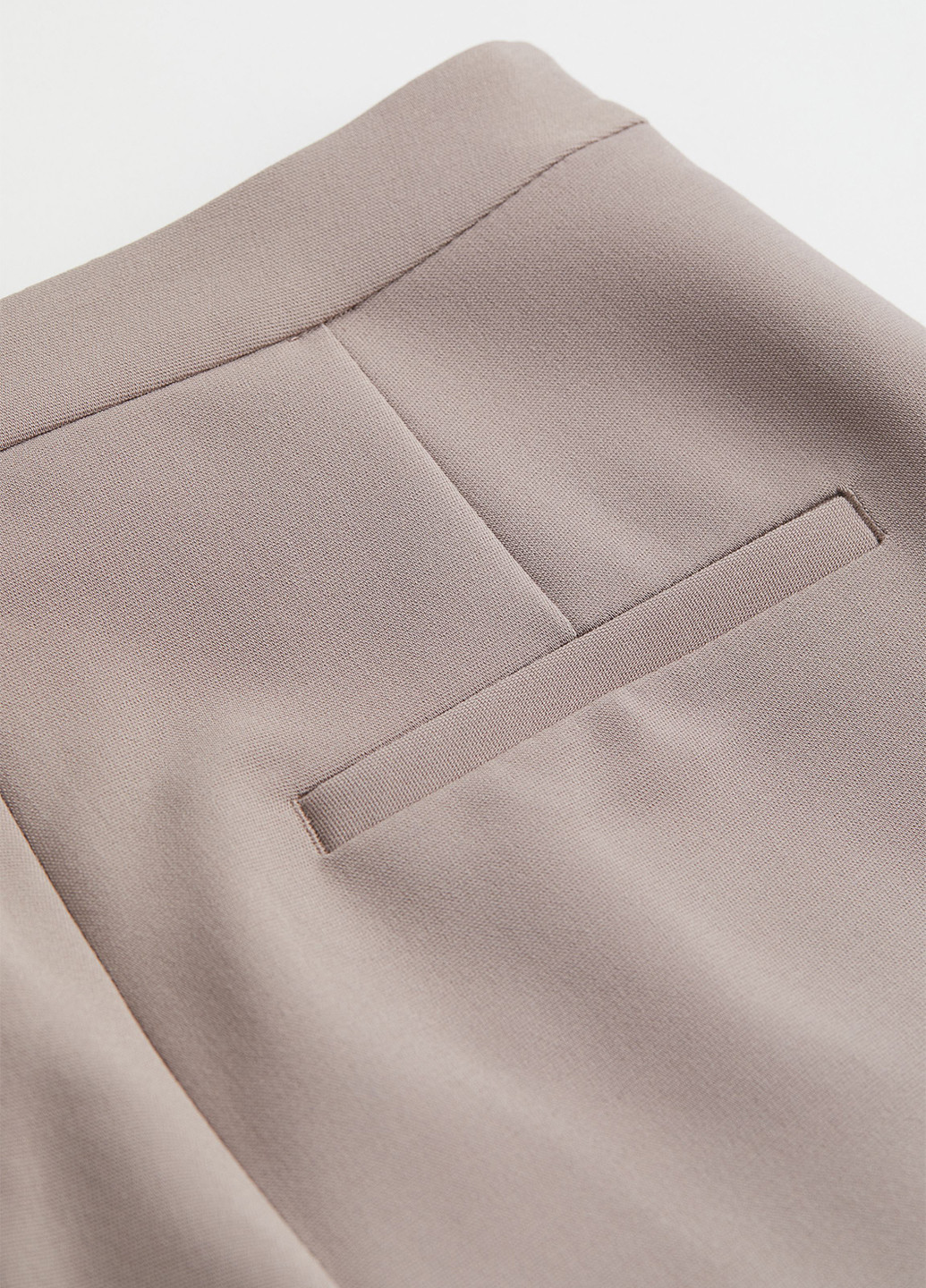 Светло-лиловые классические, кэжуал демисезонные прямые брюки H&M