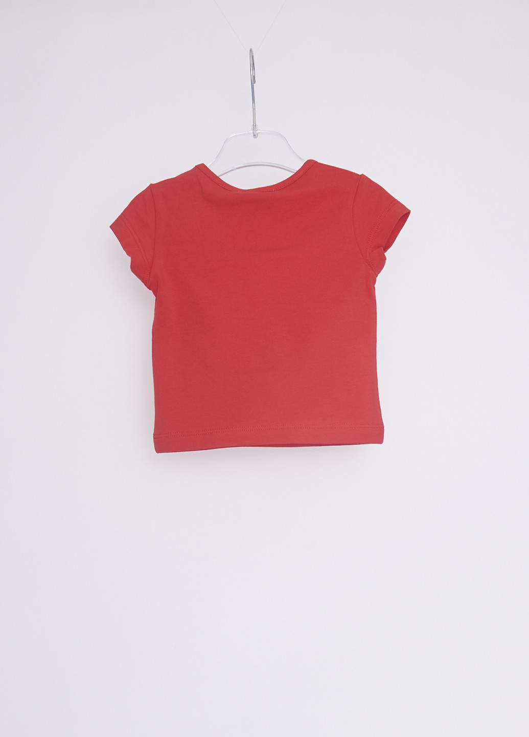Красная летняя футболка Mandarino