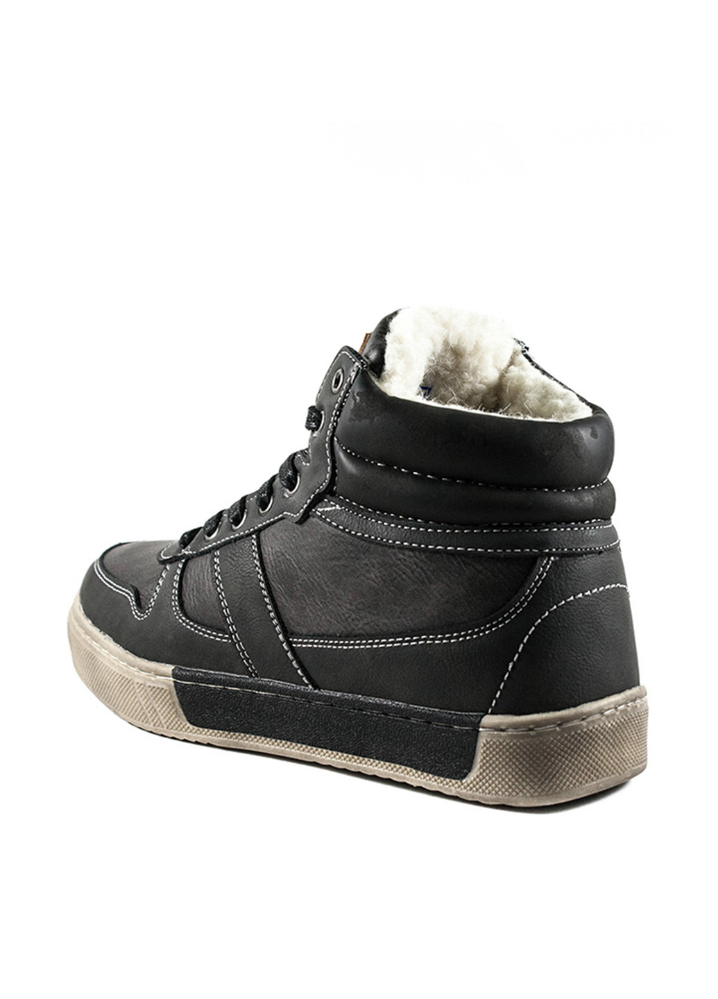Темно-серые зимние ботинки Crosby