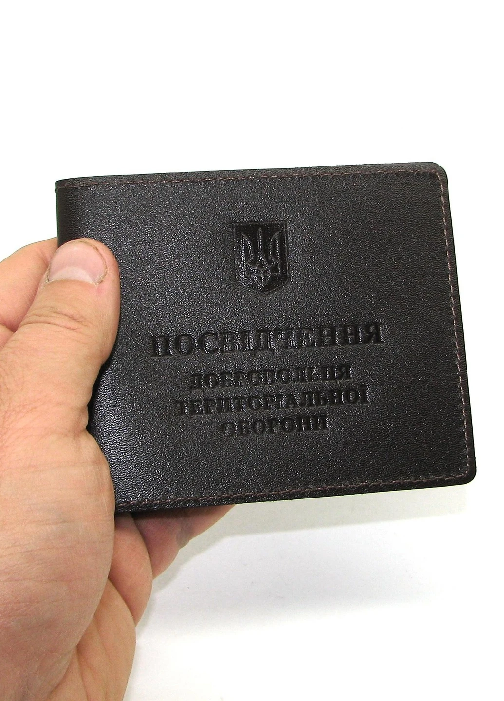 Обкладинка на посвідчення ТрО DNK TRO R col.F DNK Leather (253932996)