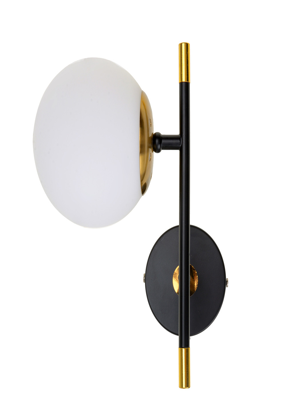 Стильное бра на 1 лампочку BR-01 474W/1 E27 AB/BK Brille (251310016)