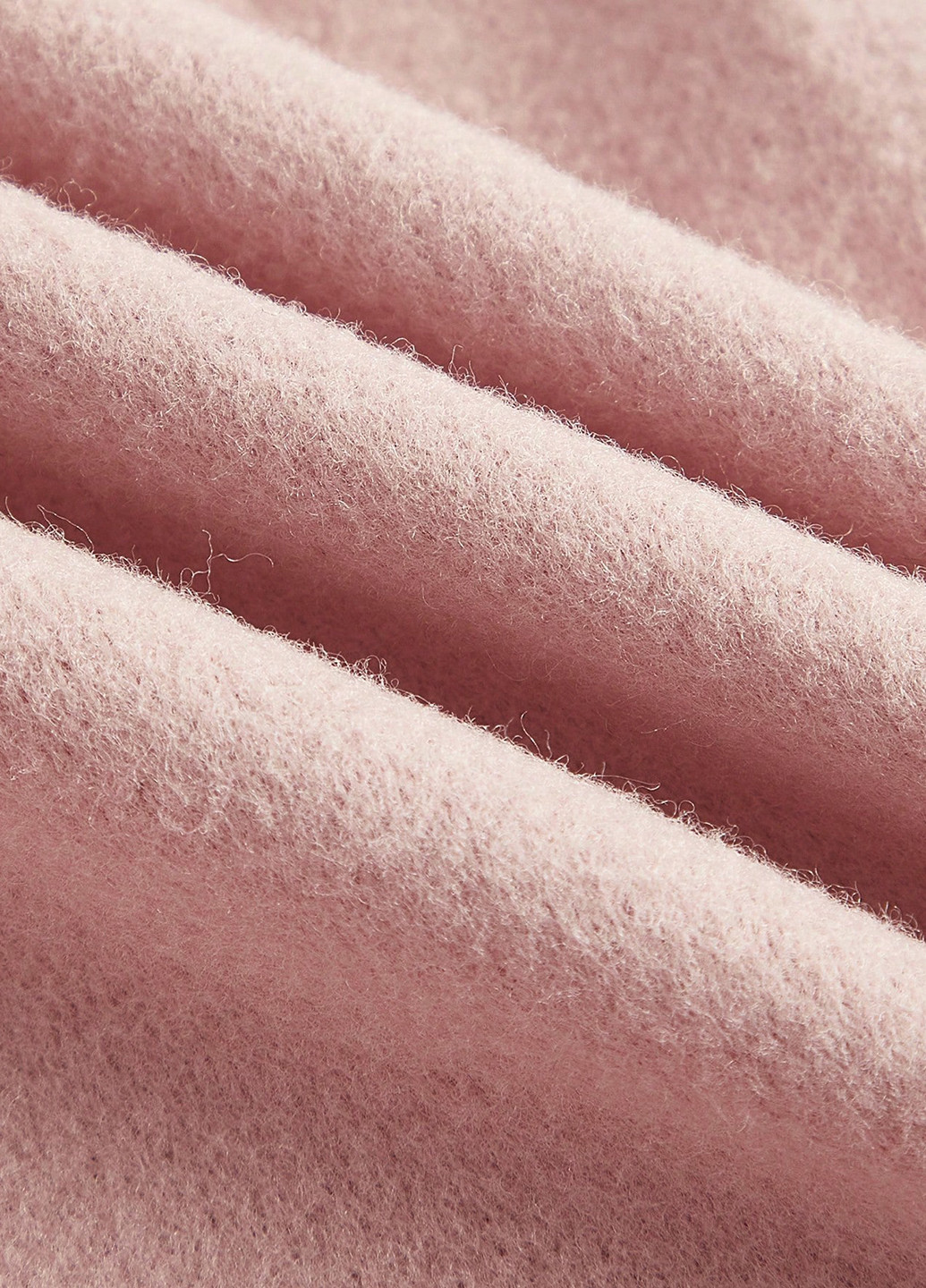 Розовое демисезонное Пальто двубортное SHEIN